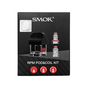 SMOK RPM40 Replacement Pods (2mL CRC) RPM40 RPM Coil Pod - Coils Included Replacement Pods