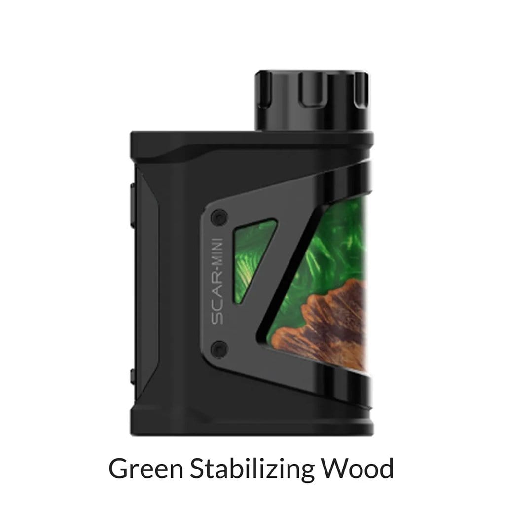 Smok Scar Mini 80W Mod Green Stabilizing Wood Regulated VV/VW Mod