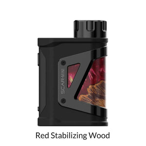 Smok Scar Mini 80W Mod Red Stabilizing Wood Regulated VV/VW Mod