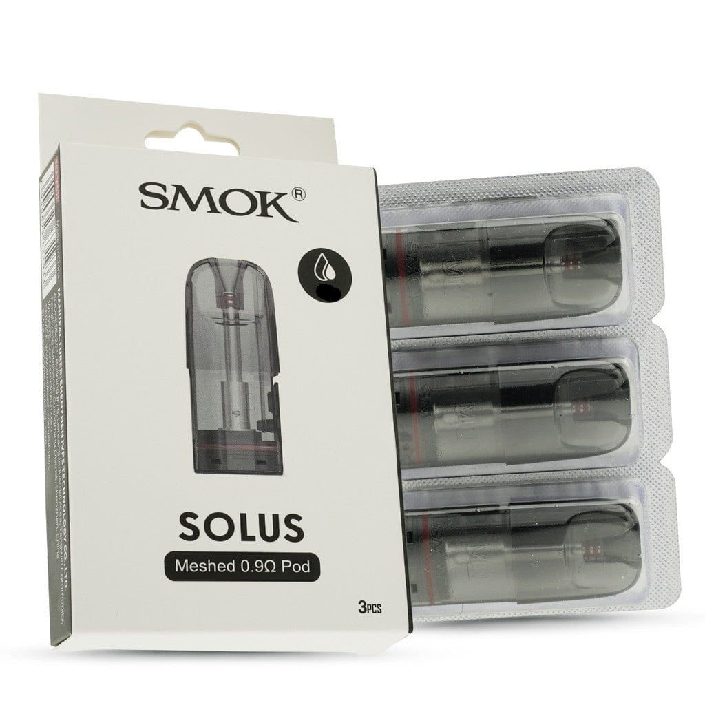 SMOK SOLUS Replacement Pods (2mL CRC) 0.9 Mesh 2ML Replacement Pods