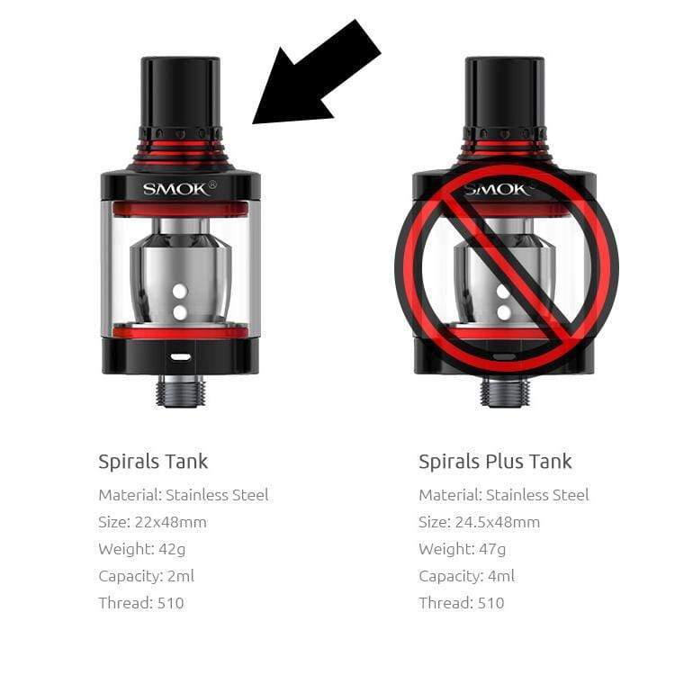 SMOK Spiral Tank Seals Seals/Oring's