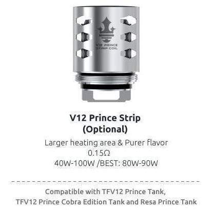 SMOK TFV12 Prince Replacement Coils V12 PRINCE STRIP (1pc/coil) Replacement Coils