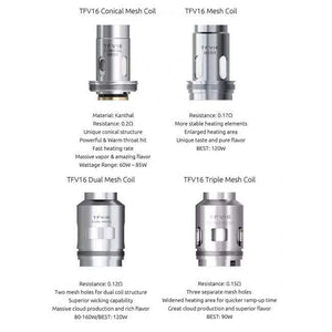 SMOK TFV16 Replacement Coils Replacement Coils