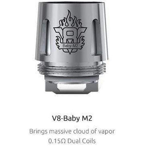 SMOK TFV8 Baby Coils M2 0.15 ohm (1pc/coil) Replacement Coils