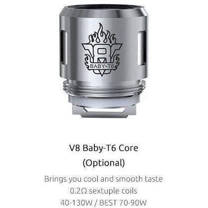 SMOK TFV8 Baby Coils T6 (1pc/coil) Replacement Coils