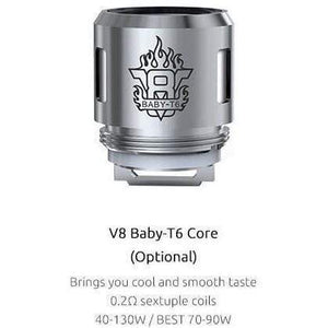 SMOK TFV8 Baby Coils T6 (1pc/coil) Replacement Coils
