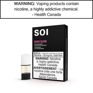 SOI - STLTH Premium Co-Brand Pods Berry Blend / 20mg/mL Pre-Filled Pods