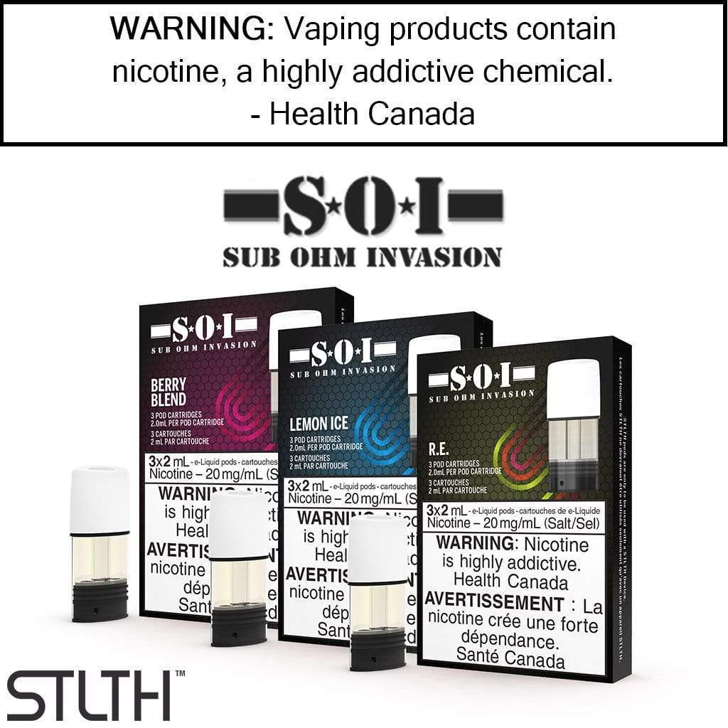 SOI - STLTH Premium Co-Brand Pods Pre-Filled Pods