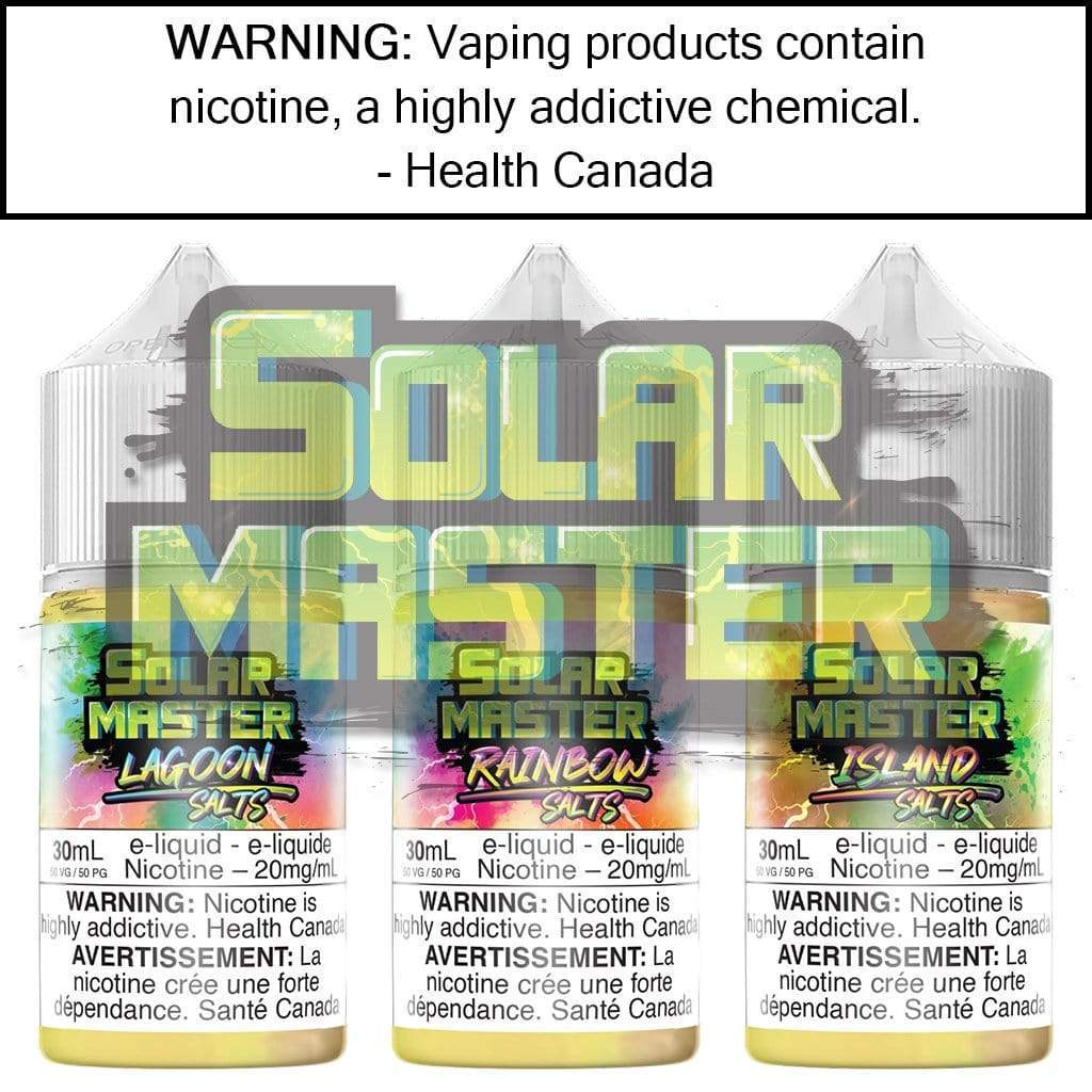 Solar Master Nic Salts Salt Based E-Liquids