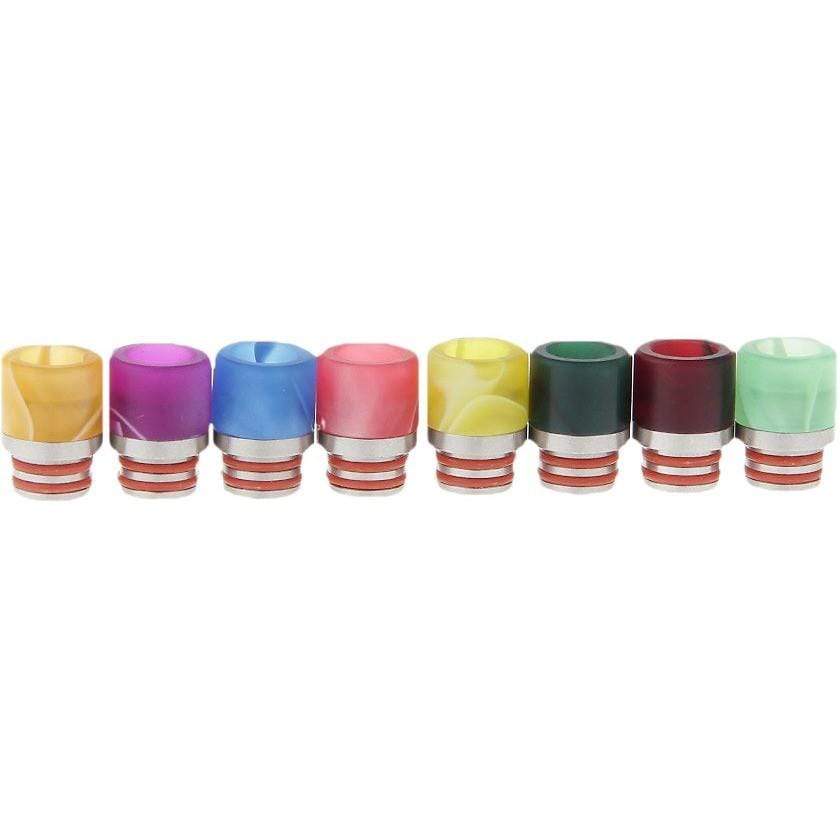 SS + Resin Hybrid 510 Drip Tip - Mouthpieces | 510 Tip | All Day Vapes