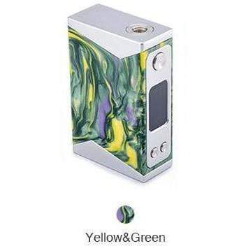 STENTORIAN BASILISK 200W BOX MOD Yellow - Green Regulated VV/VW Mod