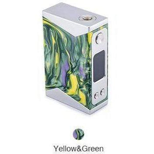 STENTORIAN BASILISK 200W BOX MOD Yellow - Green Regulated VV/VW Mod
