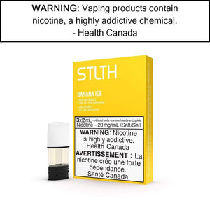 STLTH Pods Banana Ice / 20mg/mL - Salt Pre-Filled Pods