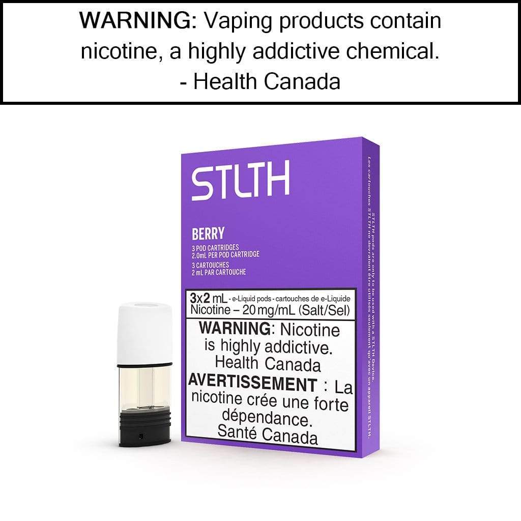 STLTH Pods Berry Blast / 20mg/mL - Salt Pre-Filled Pods