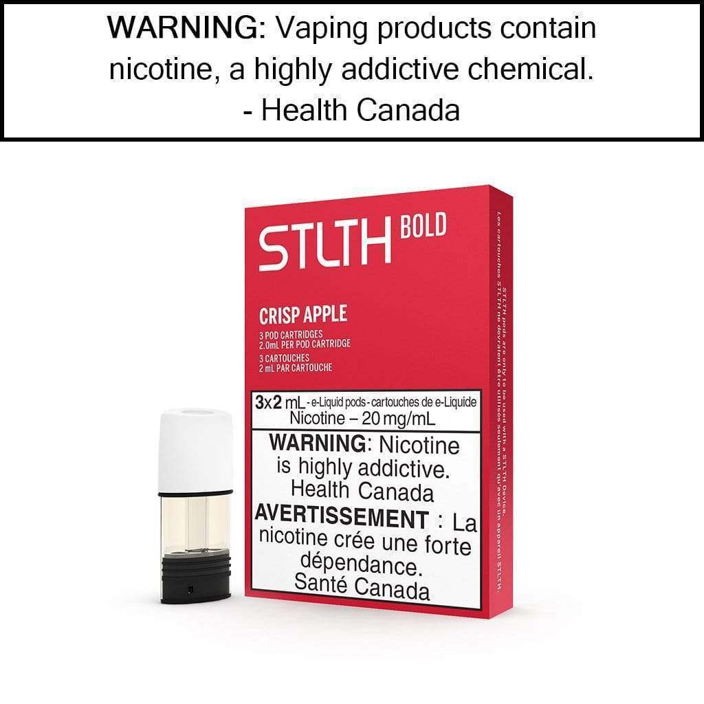 STLTH Pods Crisp Apple / 20mg/mL - Bold Pre-Filled Pods