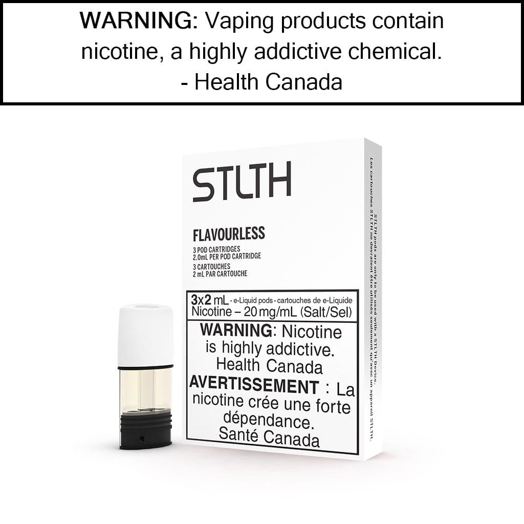 STLTH Pods Flavourless / 20mg/mL - Salt Pre-Filled Pods