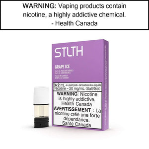 STLTH Pods Grape Ice / 20mg/mL - Salt Pre-Filled Pods