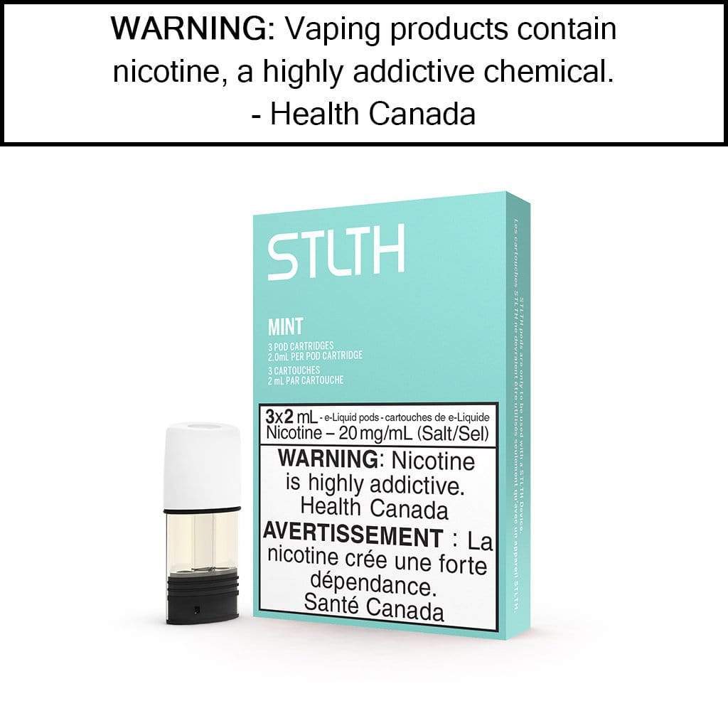 STLTH Pods Mint / 20mg/mL - Salt Pre-Filled Pods