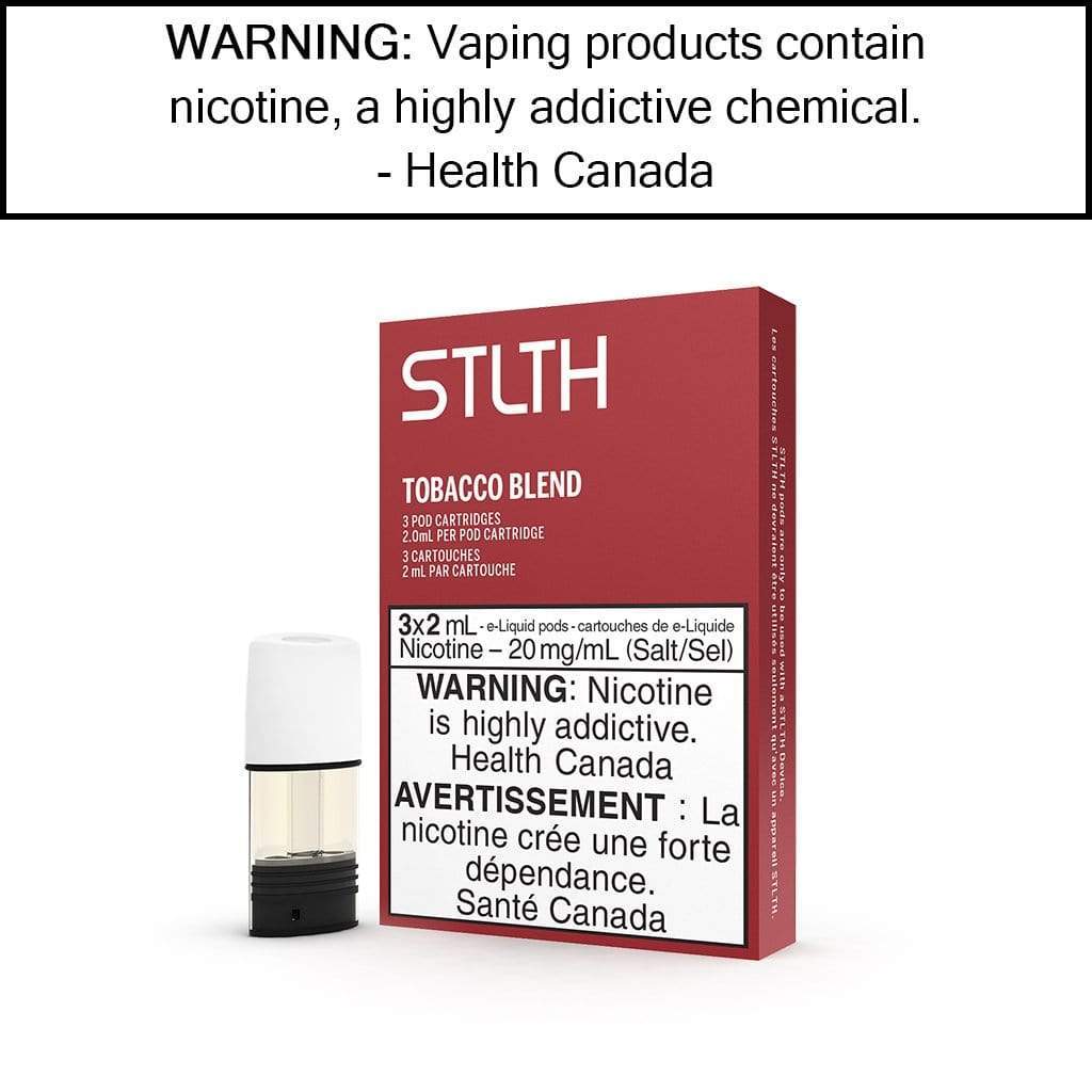 STLTH Pods Tobacco Blend / 20mg/mL - Salt Pre-Filled Pods