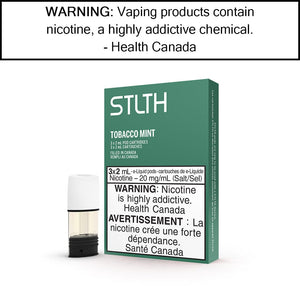STLTH Pods Tobacco Mint / 20mg/mL - Salt Pre-Filled Pods