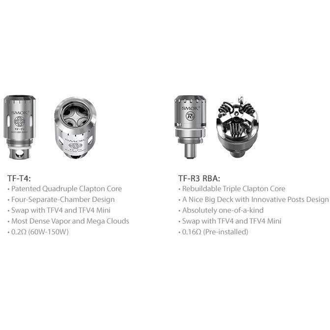 TFV4 Coils Beast Kit Combo TF-T4 + TF-R3 RBA (1pc/coil) Replacement Coils