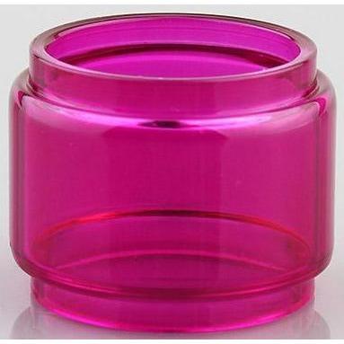 TFV8 Baby Replacement Glass Magenta Bubble Glass Glass