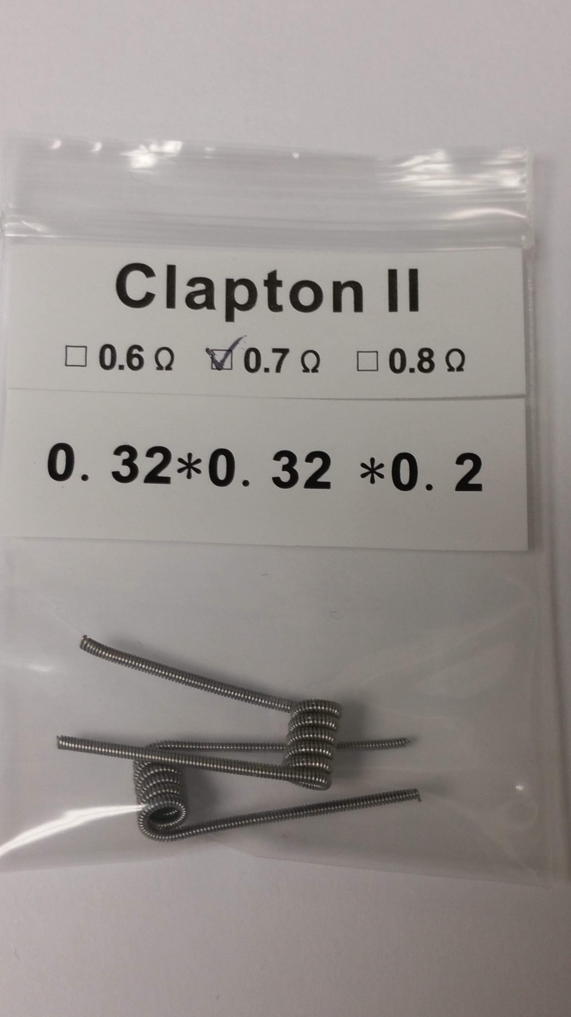 Tobeco Premade Coils Clapton 2 Premade Coils