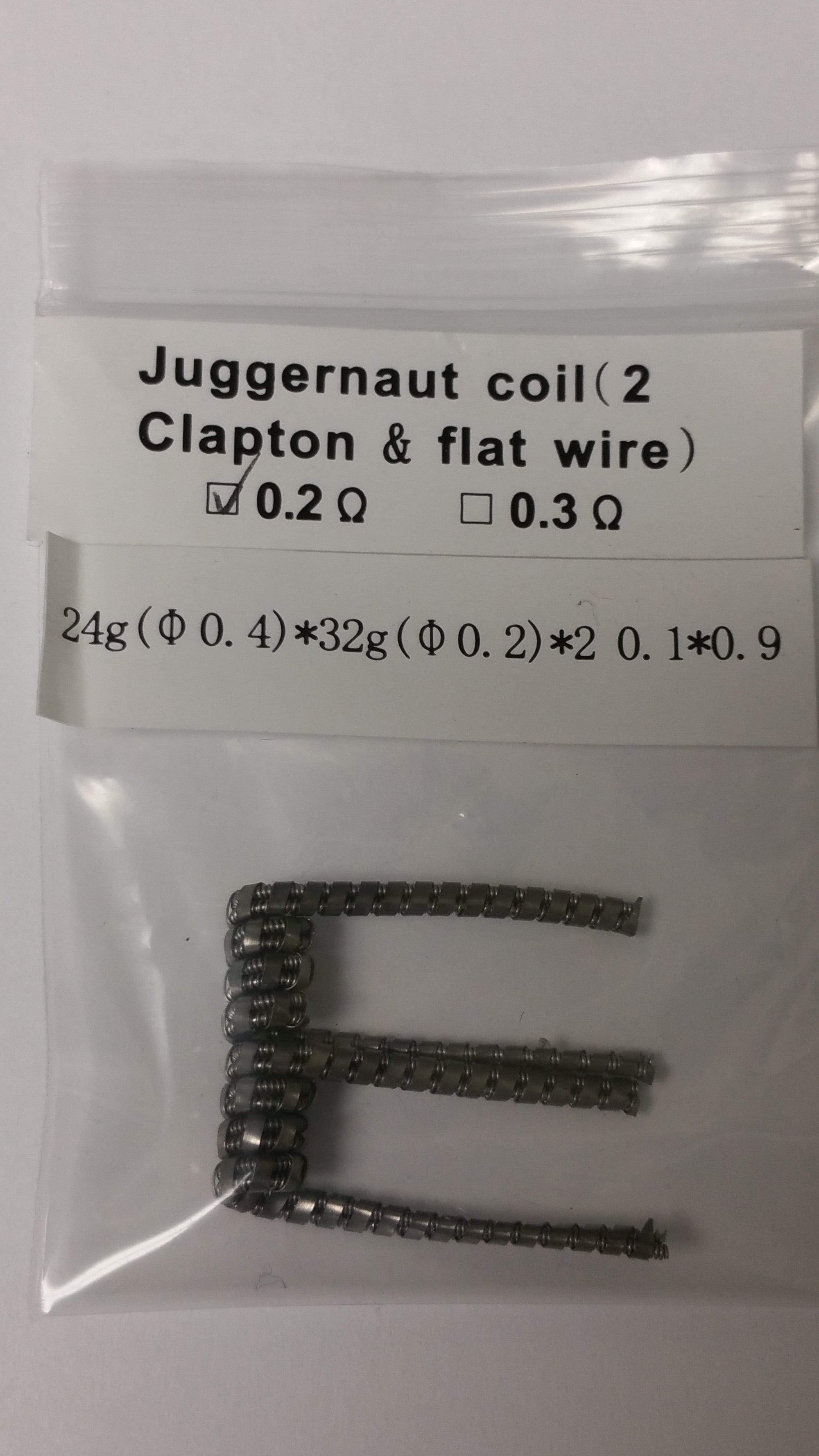 Tobeco Premade Coils Juggernaut Premade Coils