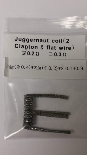 Tobeco Premade Coils Juggernaut Premade Coils