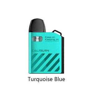 Uwell Caliburn AK2 Pod Kit (CRC) Turquoise Blue Pod Systems