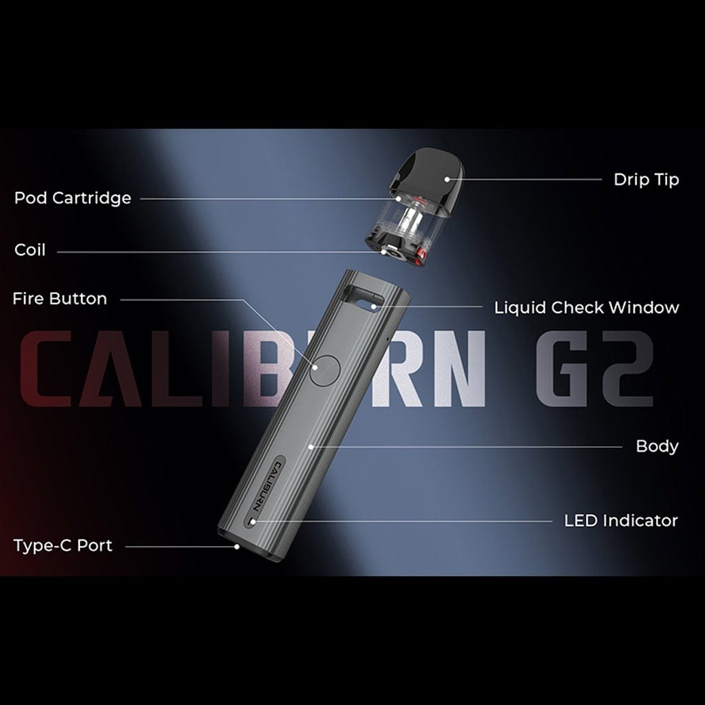 Uwell Caliburn G2 Pod Kit (CRC) Pod Systems