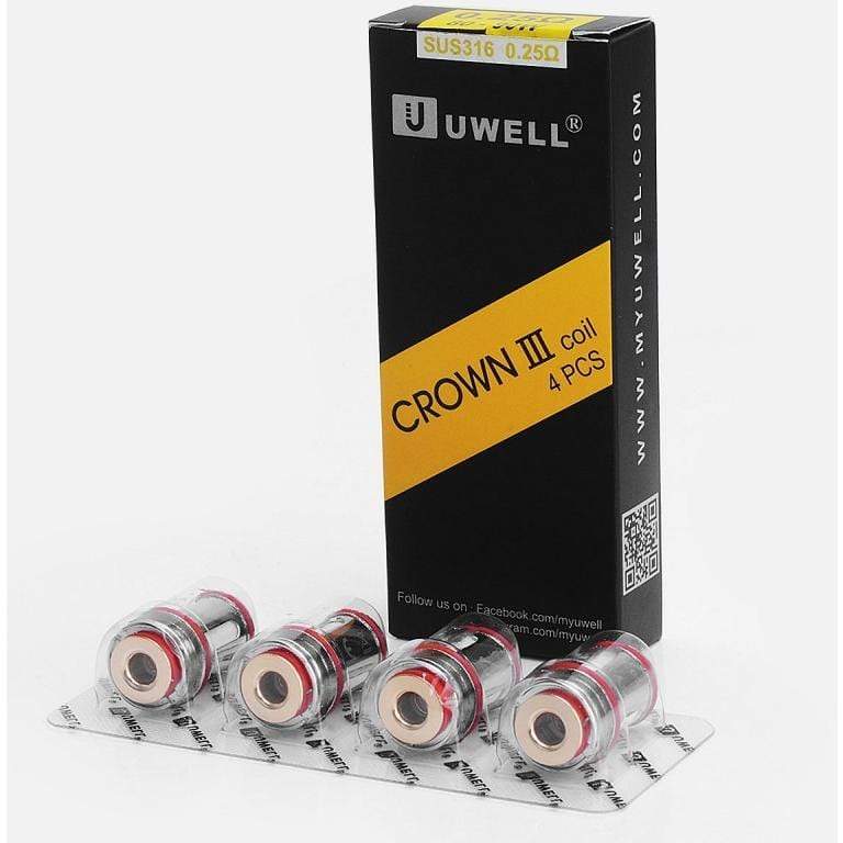Uwell | Crown 3 Tank - Replacement Coils | All Day Vapes Uwell | Crown 3 Tank - Replacement Coils | All Day Vapes