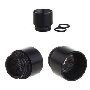 VapeSMOD Stainless Steel 810 Drip Tip Black Stainless Steel Drip Tips