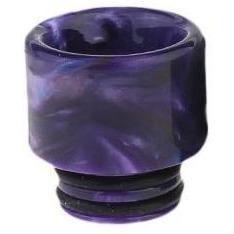 Vapjoy Resin 510 Drip Tip Purple Swirl Drip Tips