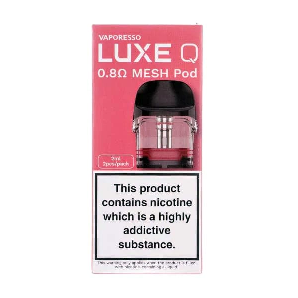 Vaporesso Luxe Q Replacement Pods (CRC) 0.8 ohm Replacement Pods