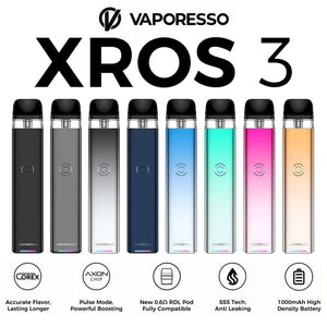 Vaporesso XROS 3 Pod Kit (CRC) Pod Systems