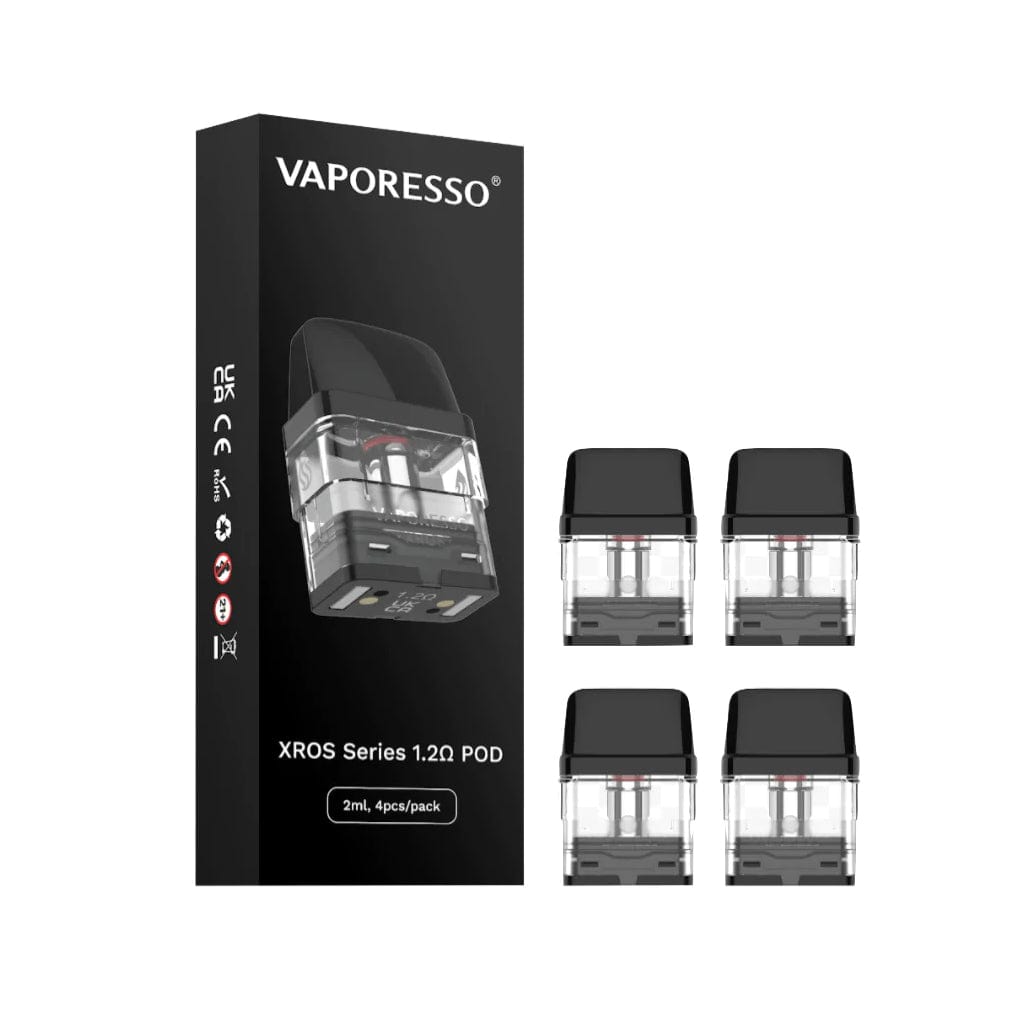 Vaporesso XROS Series Replacement Pods 4-Pack (CRC) 1.2ohm Replacement Pods