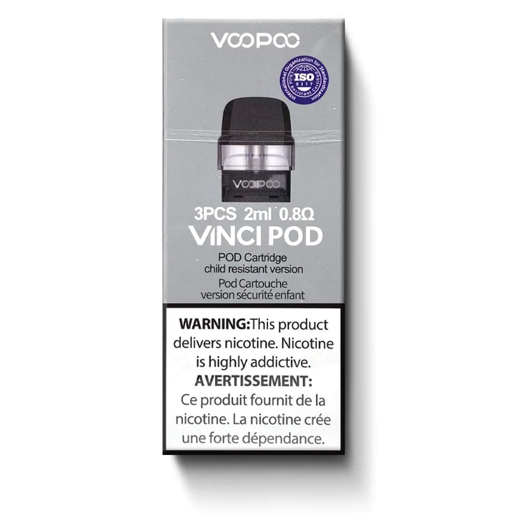 VOOPOO Drag Nano 2 & Vinci Replacement Pods (CRC) 0.8ohm Replacement Pods