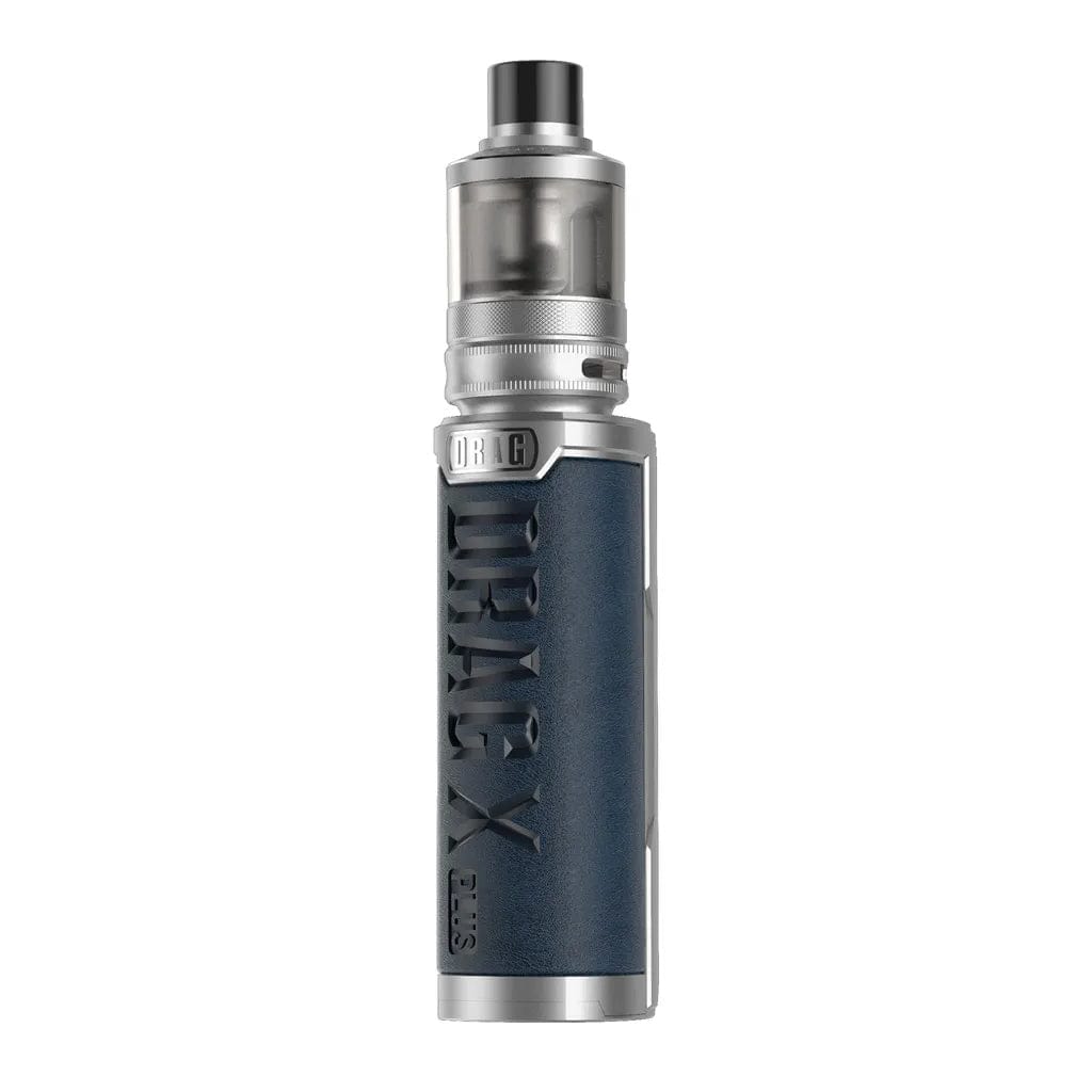 Voopoo Drag X Plus PRO Starter Kit 2mL (CRC) Silver & Blue Regulated VV/VW Kit
