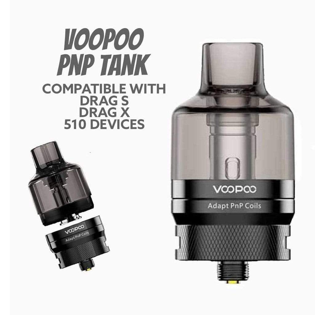 Voopoo PnP Pod Tank (CRC) Black Base Sub-Ohm Tanks