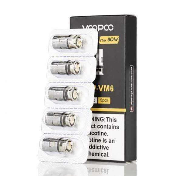 Voopoo PnP Replacement Coils PnP-VM6 0.15 ohm Replacement Coils
