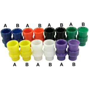 Wide Bore Drip Tips Black / A Drip Tips