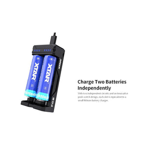 Xtar FC2 Dual Bay Charger Chargers