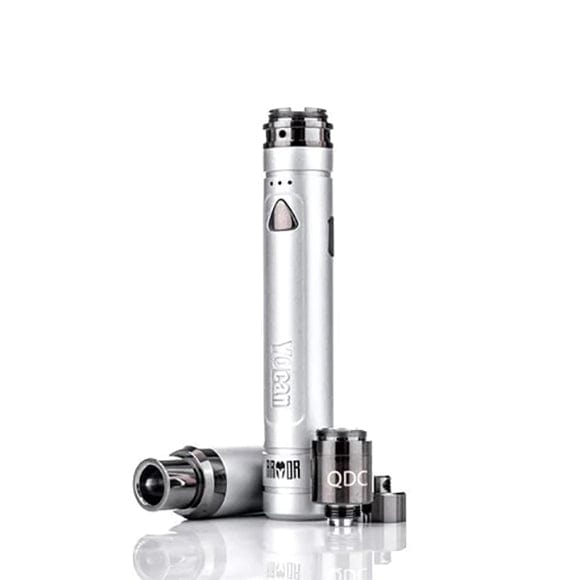 Yocan Armor Concentrate Vaporizer Kit Silver Herbal